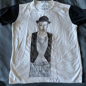 Vintage fedora hat t-shirt